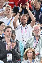 Paris 2024 - Crown Prince Haakon Of Norway At Beach Volley Event