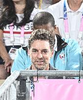 Paris 2024 - Pau Gasol At Beach Volley Event