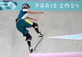 (PARIS2024) FRANCE-PARIS-OLY-SKATEBOARDING