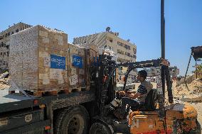 MIDEAST-GAZA-KHAN YOUNIS-MEDICAL AID