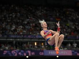 (PARIS2024) FRANCE-PARIS-OLY-ATHLETICS-POLE VAULT-WOMEN