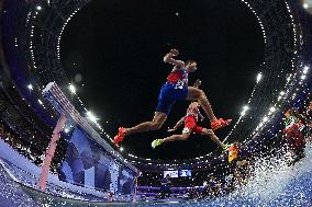 (PARIS2024) FRANCE-PARIS-OLY-ATHLETICS-3000M STEEPLECHASE-MEN