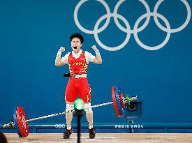 (PARIS2024) FRANCE-PARIS-OLY-WEIGHTLIFTING