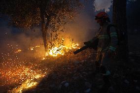 ISRAEL-SAFED-HEZBOLLAH-ATTACKS-WILDFIRES