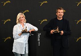 Guillaume Canet And Melanie Laurent At Locarno Film Festival - Switzerland