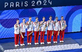 (PARIS2024) FRANCE-SAINT-DENIS-OLY-ARTISTIC SWIMMING