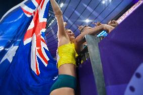Paris 2024 - Pole Vault - Nina Kennedy Wins Gold