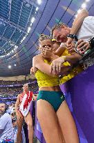 Paris 2024 - Pole Vault - Nina Kennedy Wins Gold