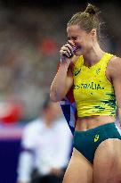 Paris 2024 - Pole Vault - Nina Kennedy Wins Gold