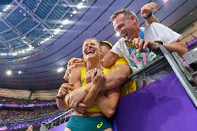 Paris 2024 - Pole Vault - Nina Kennedy Wins Gold