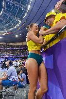 Paris 2024 - Pole Vault - Nina Kennedy Wins Gold