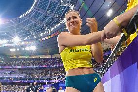 Paris 2024 - Pole Vault - Nina Kennedy Wins Gold