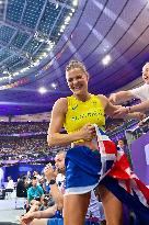 Paris 2024 - Pole Vault - Nina Kennedy Wins Gold