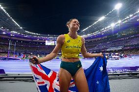 Paris 2024 - Pole Vault - Nina Kennedy Wins Gold