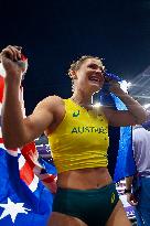 Paris 2024 - Pole Vault - Nina Kennedy Wins Gold