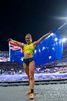 Paris 2024 - Pole Vault - Nina Kennedy Wins Gold