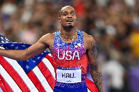 Paris 2024 - 400m - Quincy Hall Wins Bronze