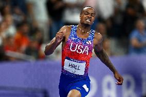 Paris 2024 - 400m - Quincy Hall Wins Bronze