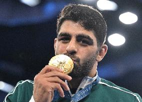 (PARIS2024) FRANCE-PARIS-OLY-WRESTLING