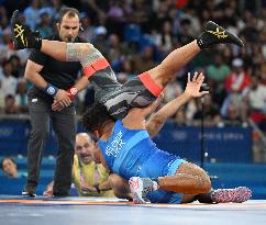 (PARIS2024) FRANCE-PARIS-OLY-WRESTLING