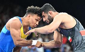 (PARIS2024) FRANCE-PARIS-OLY-WRESTLING