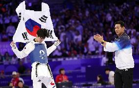 (PARIS2024) FRANCE-PARIS-OLY-TAEKWONDO