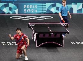 (PARIS2024) FRANCE-PARIS-OLY-TABLE TENNIS