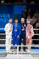 Paris 2024 - Cuba's Alvarez Beats France’s Oumiha In The Men's 63.5kg Final