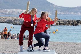 Paris 2024 - Netherland’s Marit Bouwmeester Takes Gold In Women's Dinghy