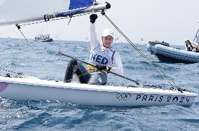 Paris 2024 - Netherland’s Marit Bouwmeester Takes Gold In Women's Dinghy