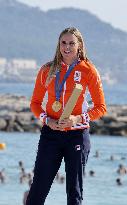 Paris 2024 - Netherland’s Marit Bouwmeester Takes Gold In Women's Dinghy