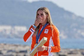 Paris 2024 - Netherland’s Marit Bouwmeester Takes Gold In Women's Dinghy