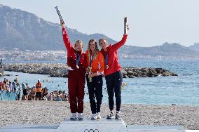 Paris 2024 - Netherland’s Marit Bouwmeester Takes Gold In Women's Dinghy