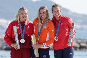 Paris 2024 - Netherland’s Marit Bouwmeester Takes Gold In Women's Dinghy