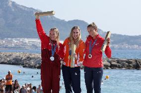 Paris 2024 - Netherland’s Marit Bouwmeester Takes Gold In Women's Dinghy