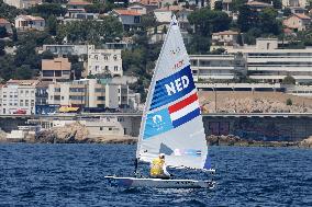 Paris 2024 - Netherland’s Marit Bouwmeester Takes Gold In Women's Dinghy