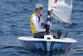 Paris 2024 - Netherland’s Marit Bouwmeester Takes Gold In Women's Dinghy