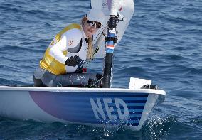 Paris 2024 - Netherland’s Marit Bouwmeester Takes Gold In Women's Dinghy