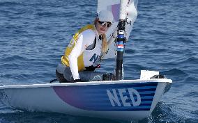 Paris 2024 - Netherland’s Marit Bouwmeester Takes Gold In Women's Dinghy