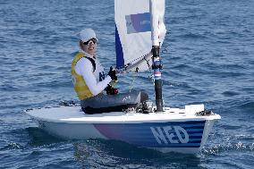 Paris 2024 - Netherland’s Marit Bouwmeester Takes Gold In Women's Dinghy