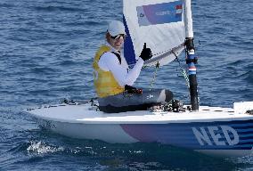 Paris 2024 - Netherland’s Marit Bouwmeester Takes Gold In Women's Dinghy