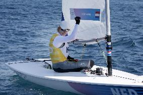 Paris 2024 - Netherland’s Marit Bouwmeester Takes Gold In Women's Dinghy