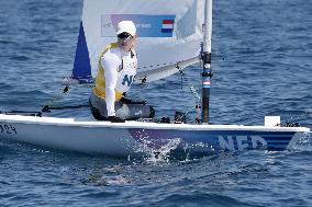 Paris 2024 - Netherland’s Marit Bouwmeester Takes Gold In Women's Dinghy