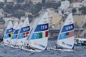 Paris 2024 - Netherland’s Marit Bouwmeester Takes Gold In Women's Dinghy