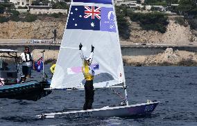 Paris 2024 - Australia’s Matt Wear Takes Gold InMen's Dinghy ILCA Class