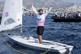 Paris 2024 - Australia’s Matt Wear Takes Gold InMen's Dinghy ILCA Class