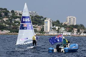 Paris 2024 - Australia’s Matt Wear Takes Gold InMen's Dinghy ILCA Class