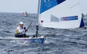 Paris 2024 - Netherland’s Marit Bouwmeester Takes Gold In Women's Dinghy