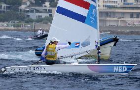 Paris 2024 - Netherland’s Marit Bouwmeester Takes Gold In Women's Dinghy