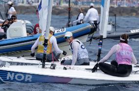 Paris 2024 - Netherland’s Marit Bouwmeester Takes Gold In Women's Dinghy